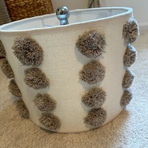 Anthropologie Tufted Bungalow Lamp Shade